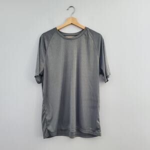 Old Navy Men's Rec Tech Performance Gear Gray Tee L